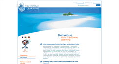 Desktop Screenshot of caledonie-learning.com